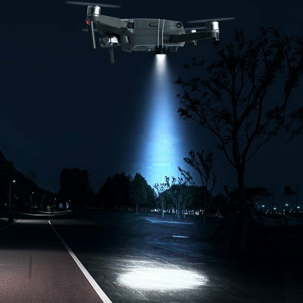 LED Light Searchlight Condensor Night Flash Light Kits For DJI Mavic 2 Drone
