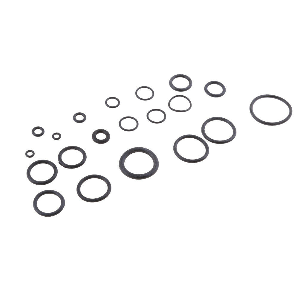 225Pcs Rubber O   Assortment Hydraulic Plumbing Gasket Paintball Seal Kit