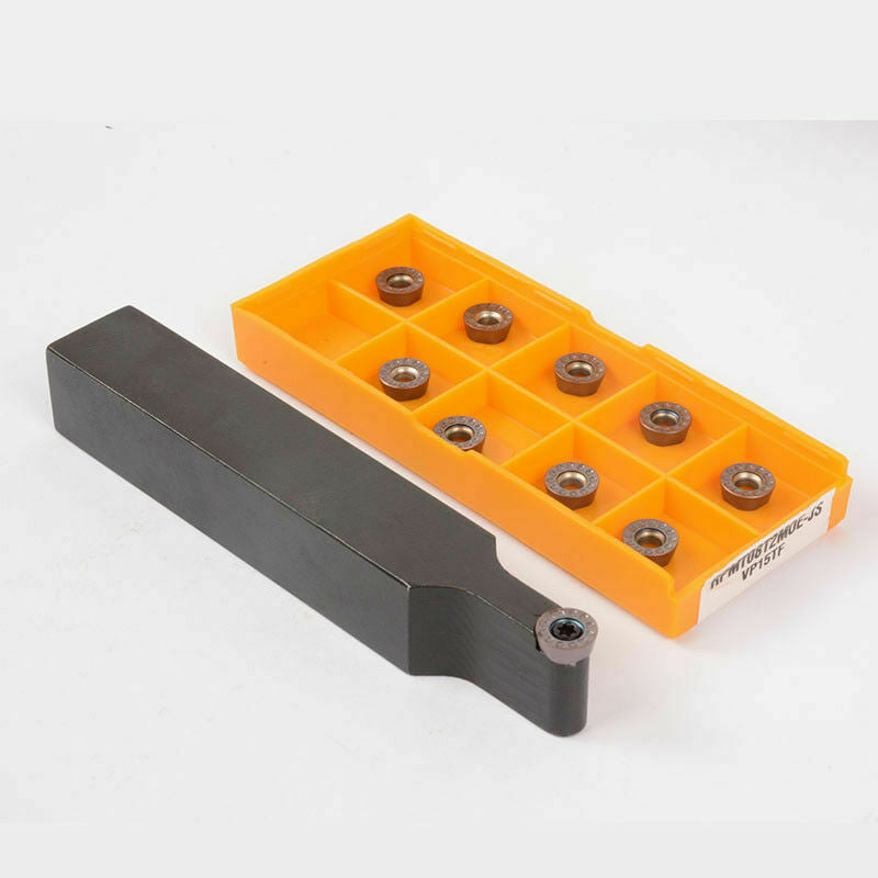 SRDPN1616H08 Lathe External Turning Tool Holder + RPMT08T2M0E-JS BP1125 insert