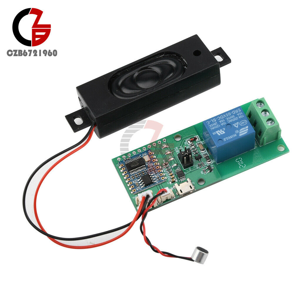 Smart Voice Recognition Voice Control Switch Module Serial Port HLK-V20
