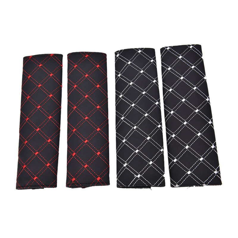 2Pcs Car Safety t Belt Shoulder Pads Cover Cushion Harness Pad Protecto.l8
