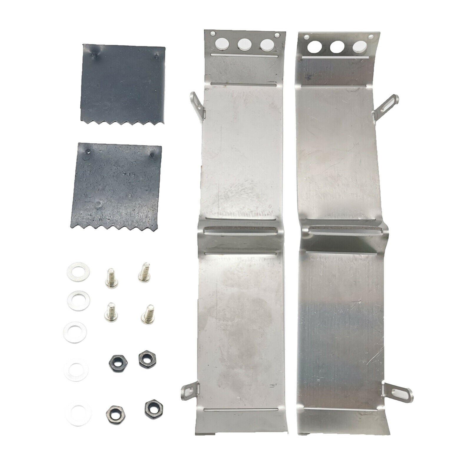 2 Pieces Metal Rear Mud  Mudguard for WPL 1:16 B16 RC Truck Upgrade Accessories