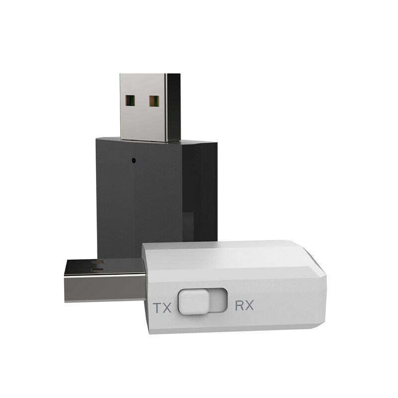 3 In 1 USB Bluetooth 5.0 Audio Transmitter/Receiver Adapter For TV PC Hea.l8