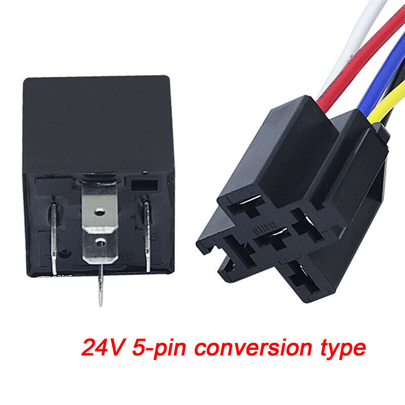 5 Pin 40A Waterproof Car Relay Long Life Automotive DC Relays Air Light  WF