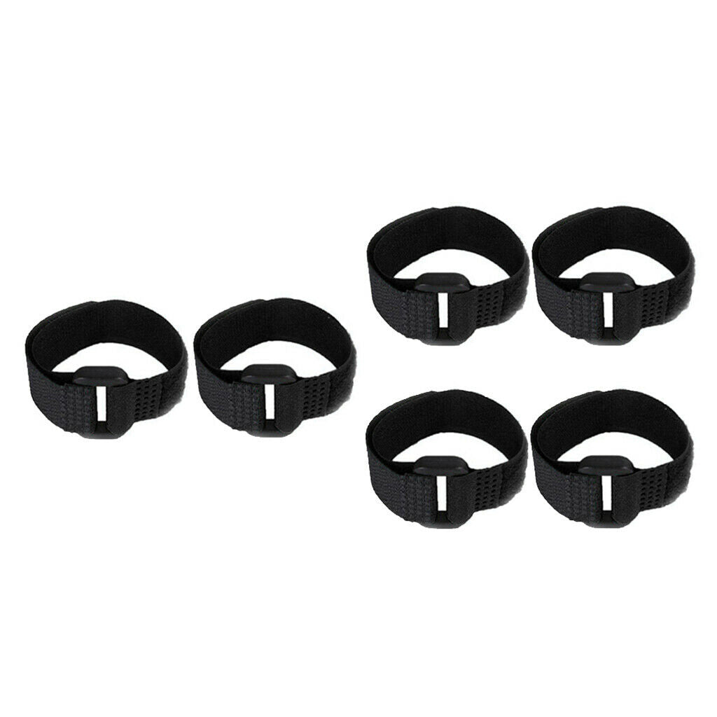 6pcs Rooster Collar Prevent Chicken from Disturbing Neighbors for Duck Black