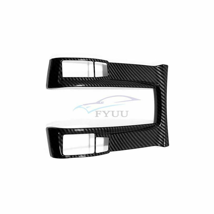 Carbon Fiber Style Car Gear Shift Panel Frame Cover For16-20 HondaCivic 10th Gen
