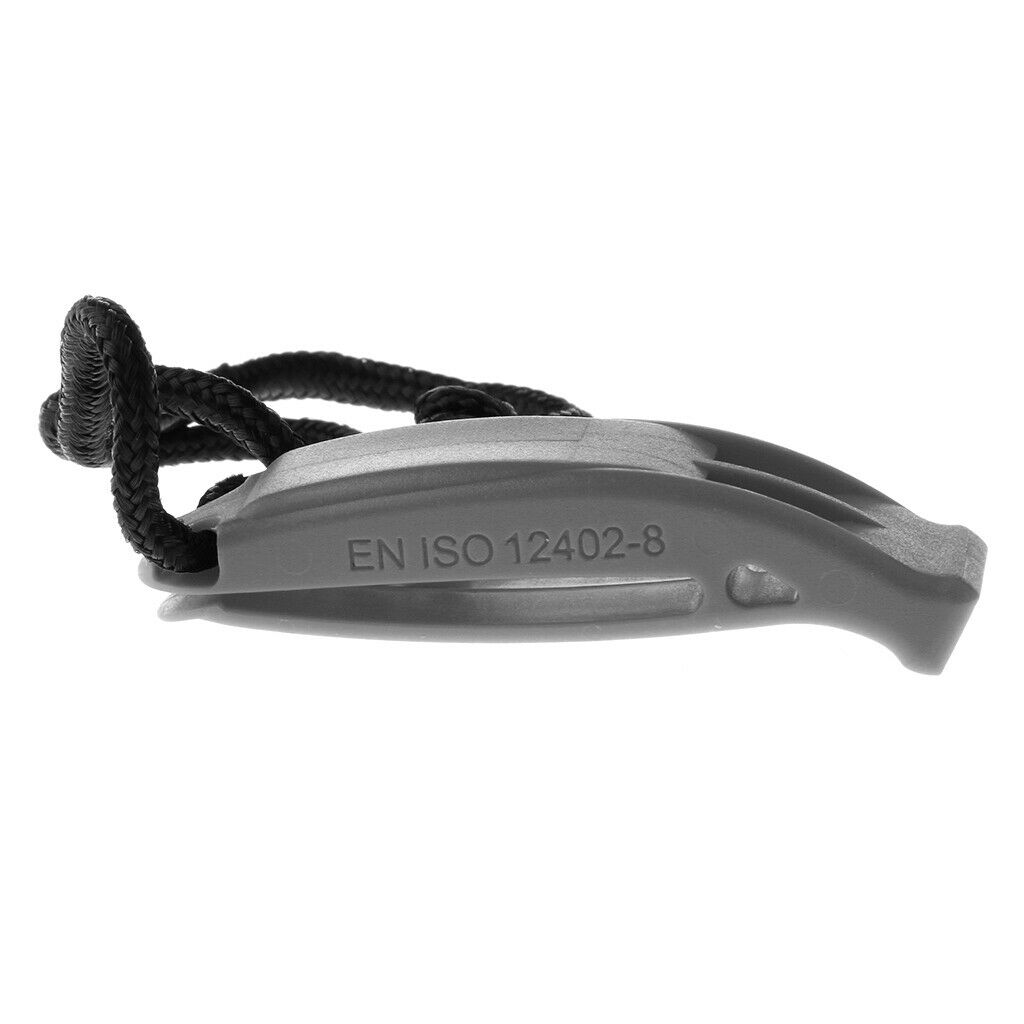 3 Pieces/ Set Emergency Survival Safety Whistles with Lanyard for Scuba Diving
