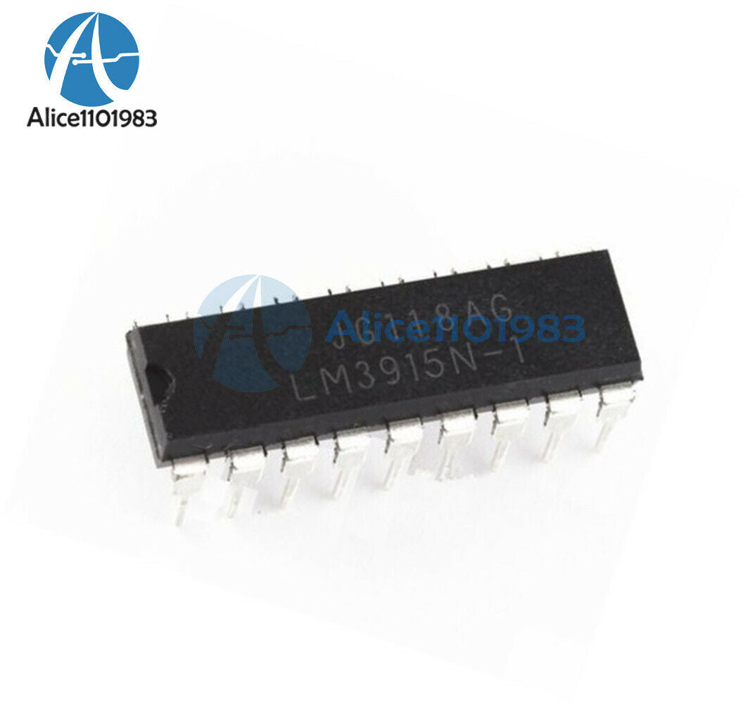 2PCS NSC LM3915N LM3915N-1 DIP-18 LED Bar Dot Display Driver IC