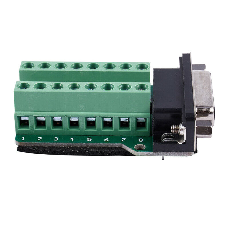 DB15 D-SUB VGA 15pin Female Adapter Jack Terminal Breakout PCB Board P9F9F9