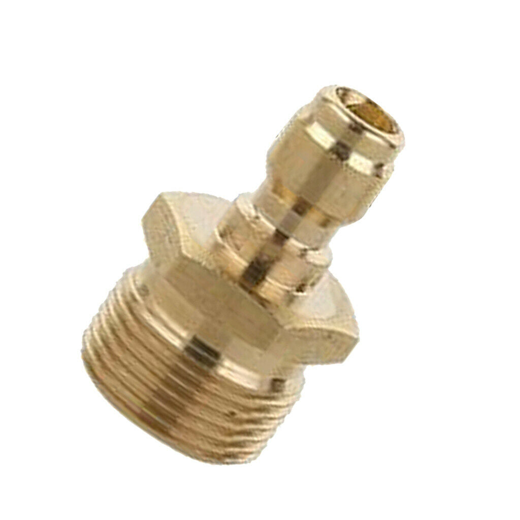2pcs Brass Quick Connector Coupler Garden Hose Fittings External  M22 x 1.5 Male