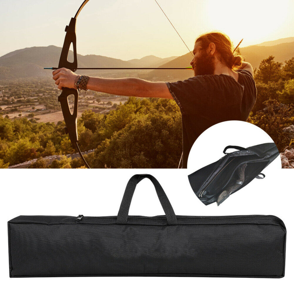 Recurve Bow Bag Arrows Holder Archery Quiver Arrow Shooting Hunting Bag Canvas