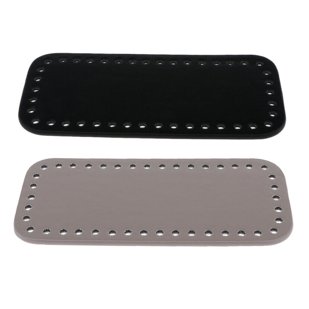 2 Pack Knitting Bags Nail Bottom Shaper Pad Insert Base with Holes DIY