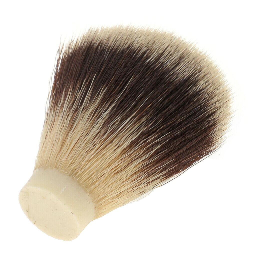 4pcs Shaving Brush Head Knots Replacement for Man Salon Hair Brush Handle