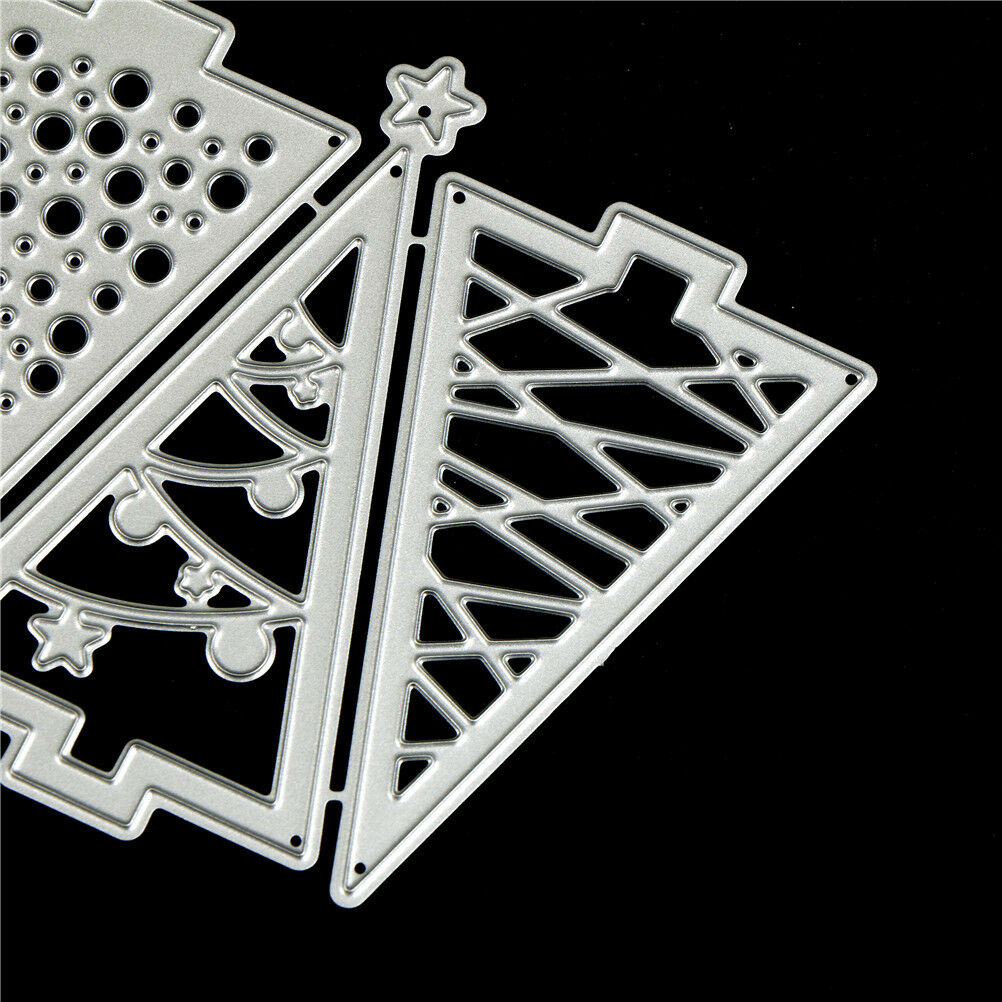 3pcs ChristmasBDree Metal Cutting DiesBDor DIY Scrapbooking Album Paper Ca.l8