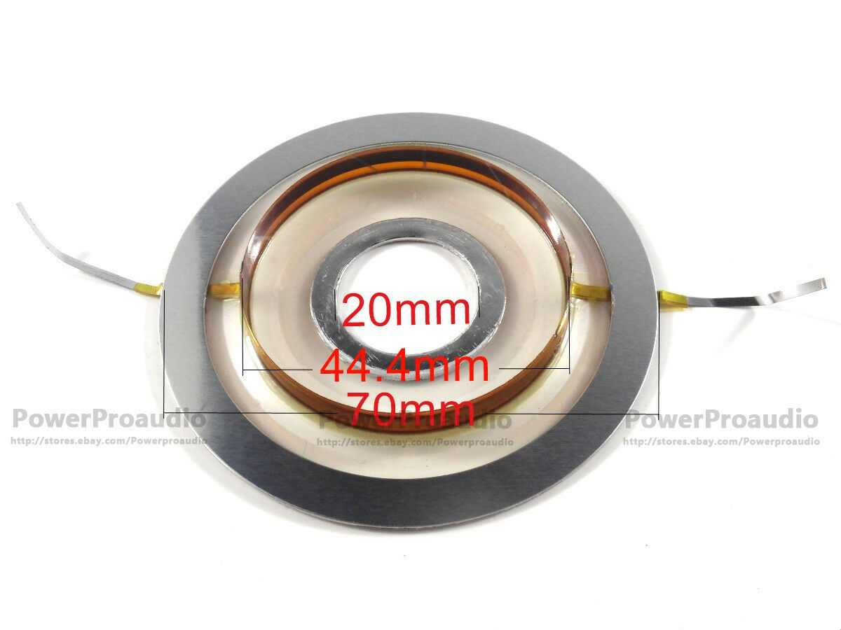Replacement diaphragm Kit for BMS 4544 44.4mm Aluminium flat wire 8 ohm