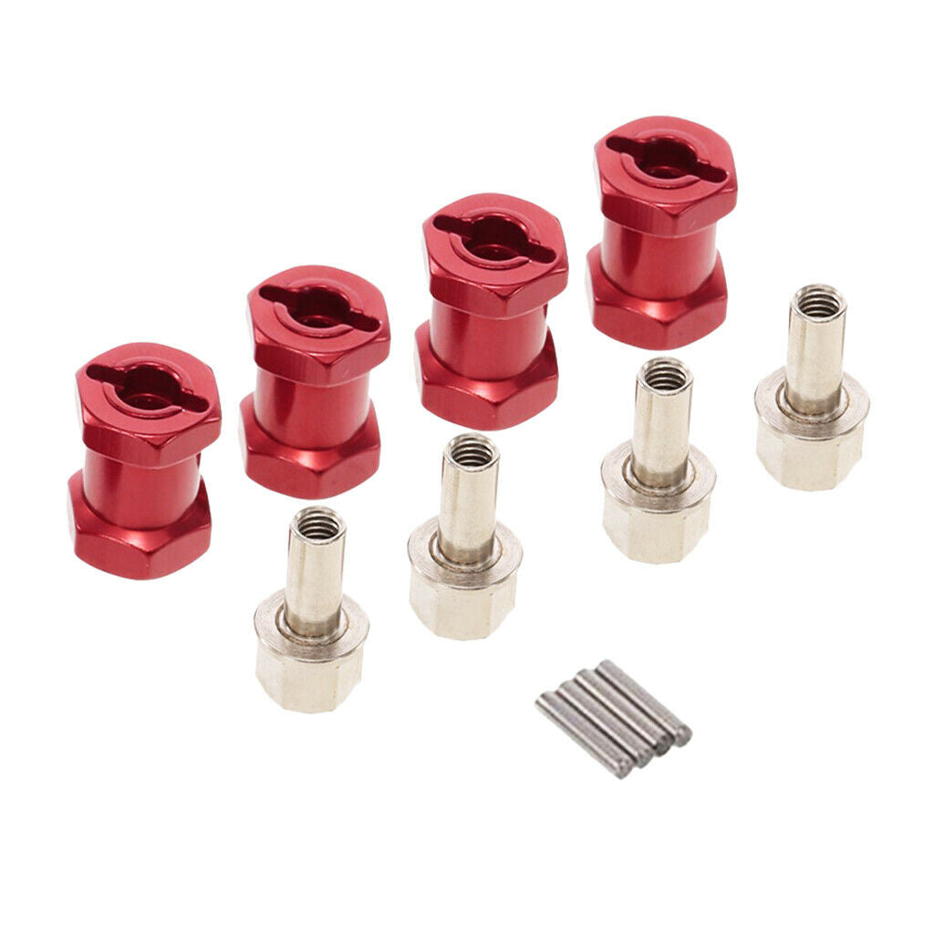 12mm Wheel Hub 15mm Extension Adapter for 1/10 RC Car HPI HSP Axial SCX10