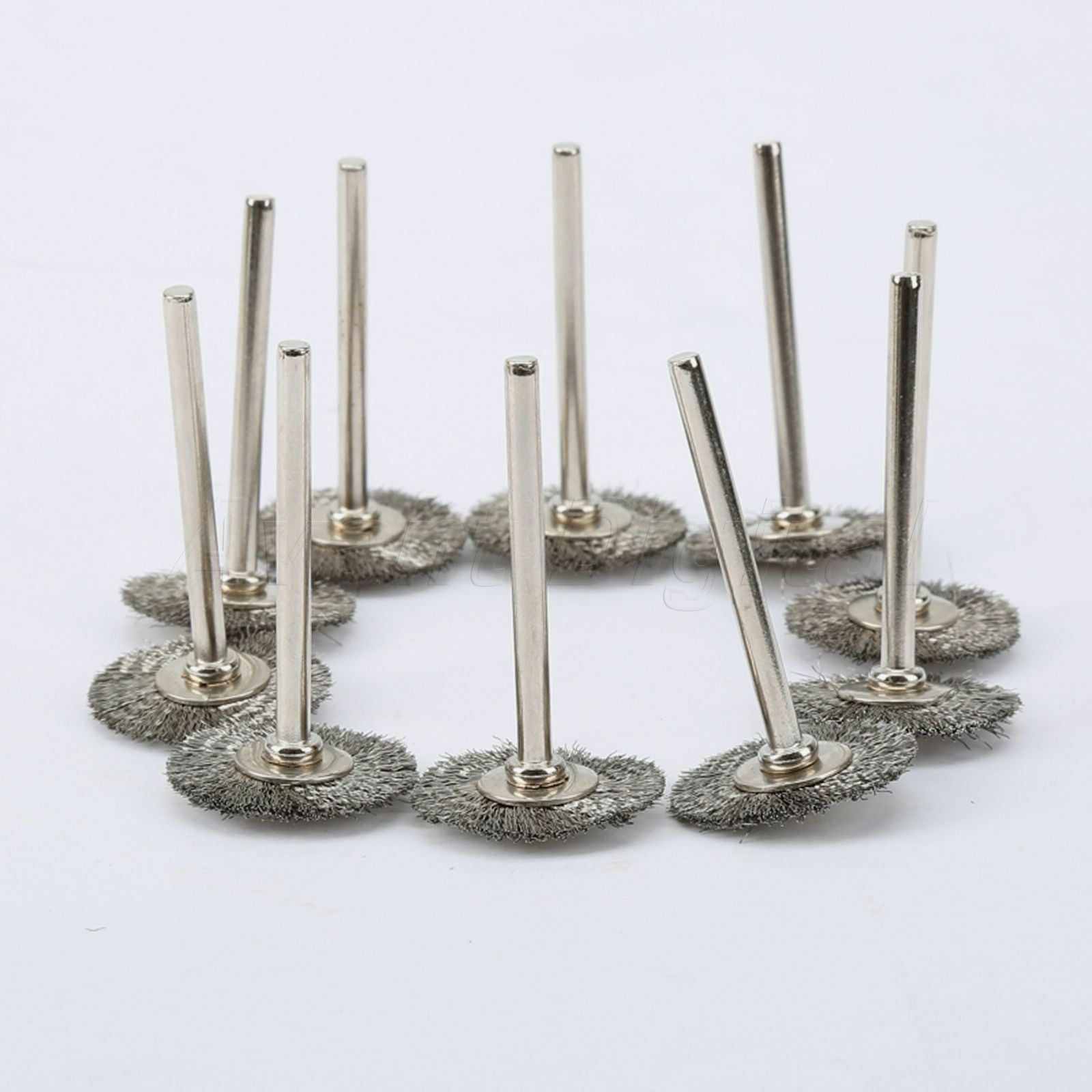 22MM Stainless Steel Wheels Wire Brushes Rotary Tools Power for Die Grinder 10X