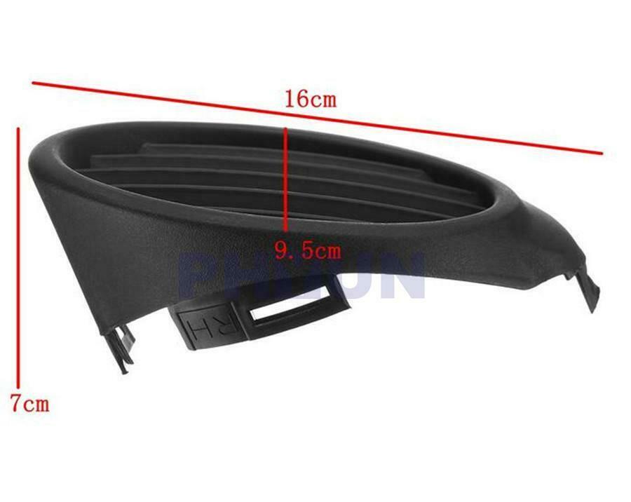 Right + Left Fog Light Vent Grille Cover For Ford Focus 2012 2013 2014 FO1038116