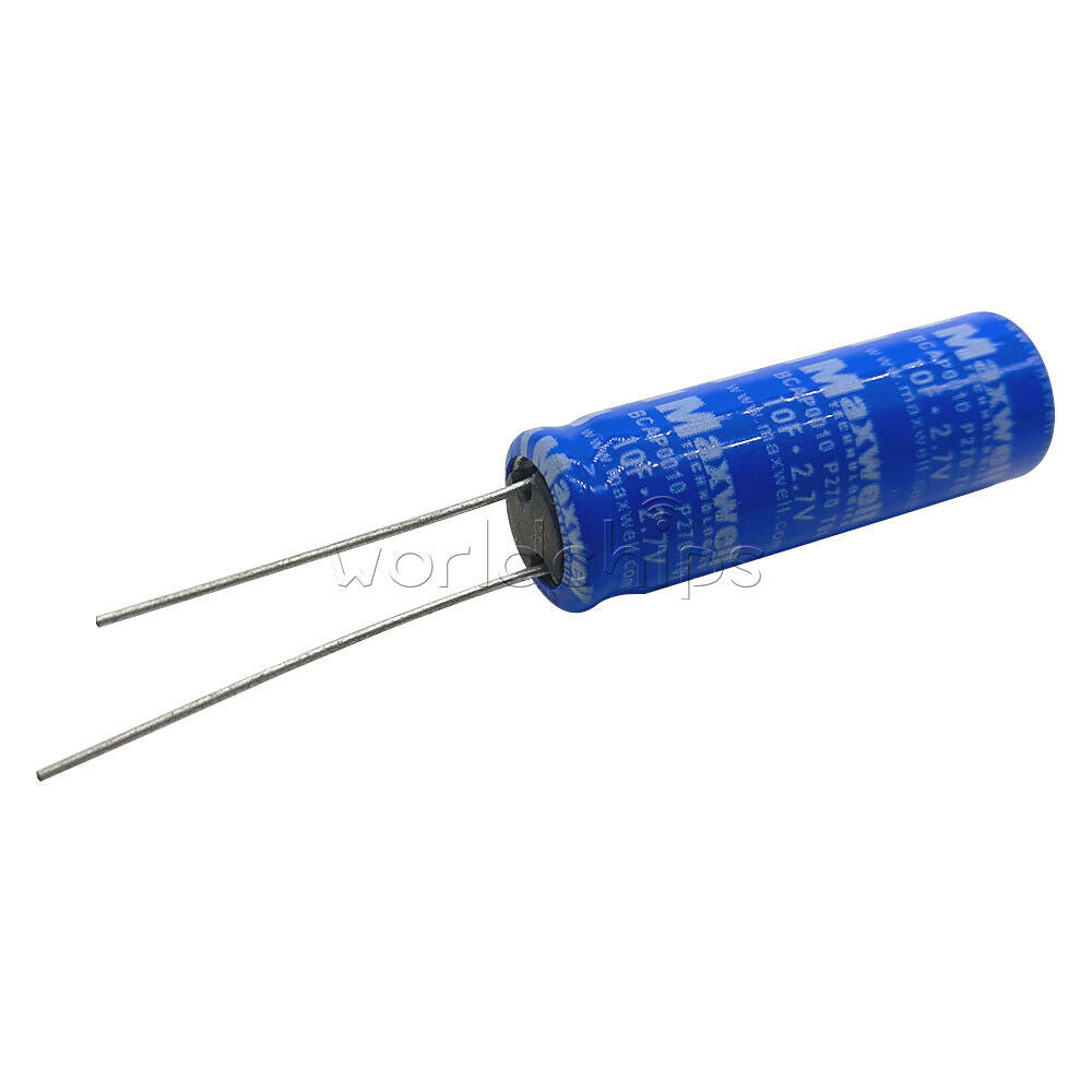 10PCS 2.7V-10F Farad Capacitor Super Capacitance Electrical Component Voltage