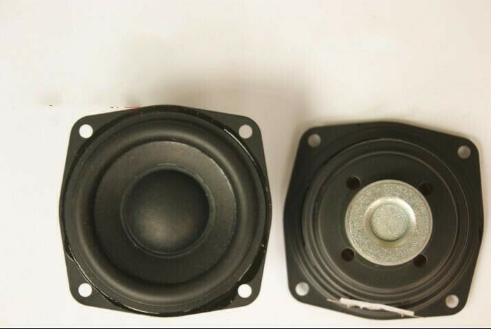 2ps 2.75"inch 70MM Speaker 4Ω 10W full-range Loudspeaker Rubber edge Audio Parts