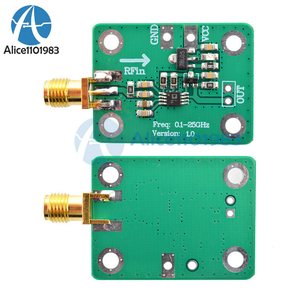 0.1-2.5GHz -72dBm to -2dBm RF Power Meter Logarithmic Detector Power Detect