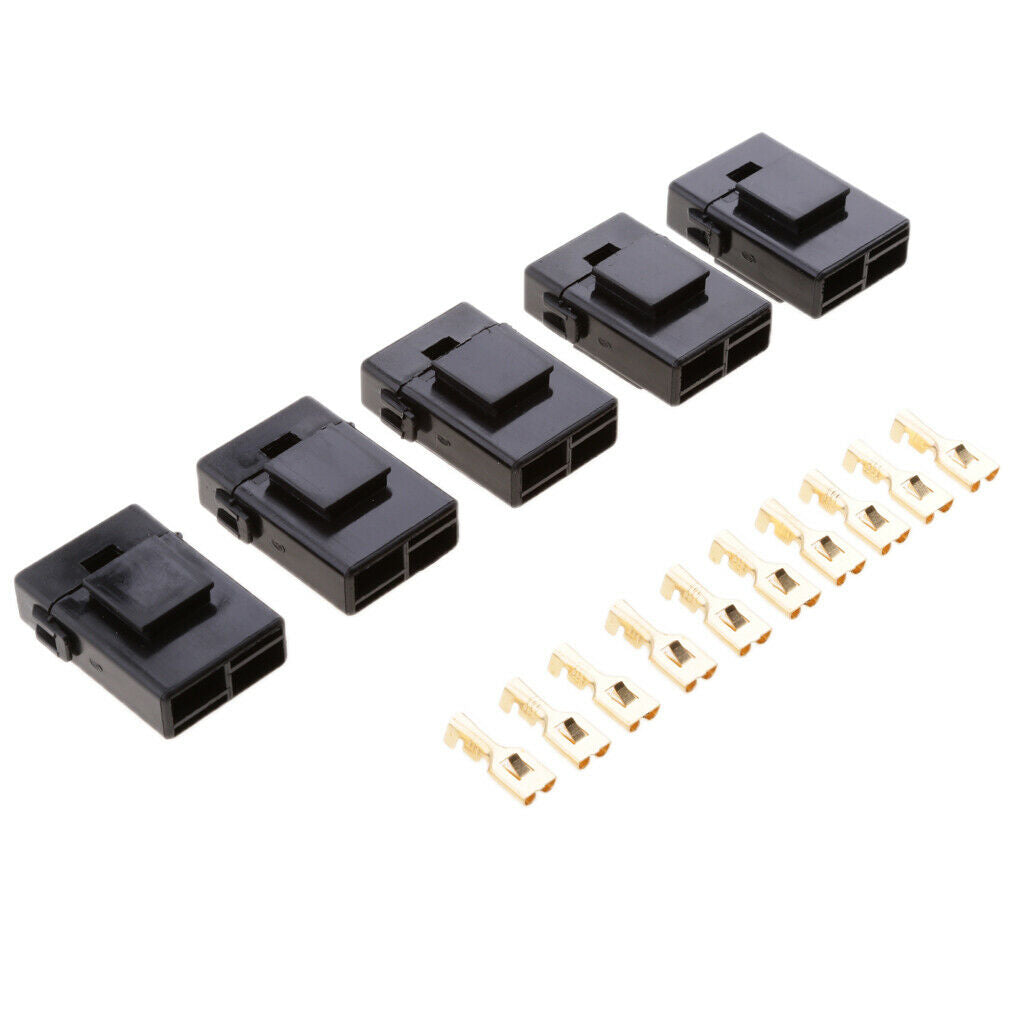 5 Pcs Car Boat Truck  ATC Fuseholder Seat Cover Terminals, Aftermarket Part