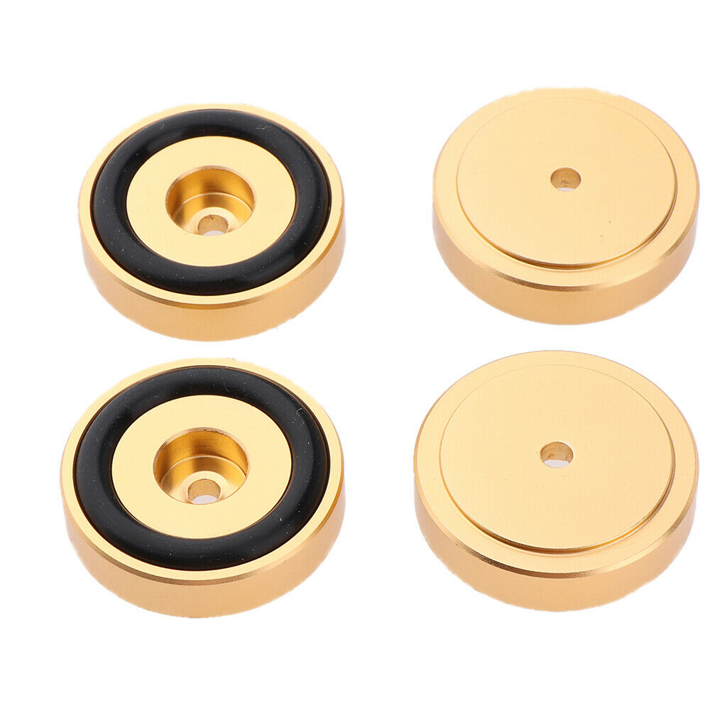 4pcs 40mm Speaker Shock Absorber Foot Pad Insulation Base Stand