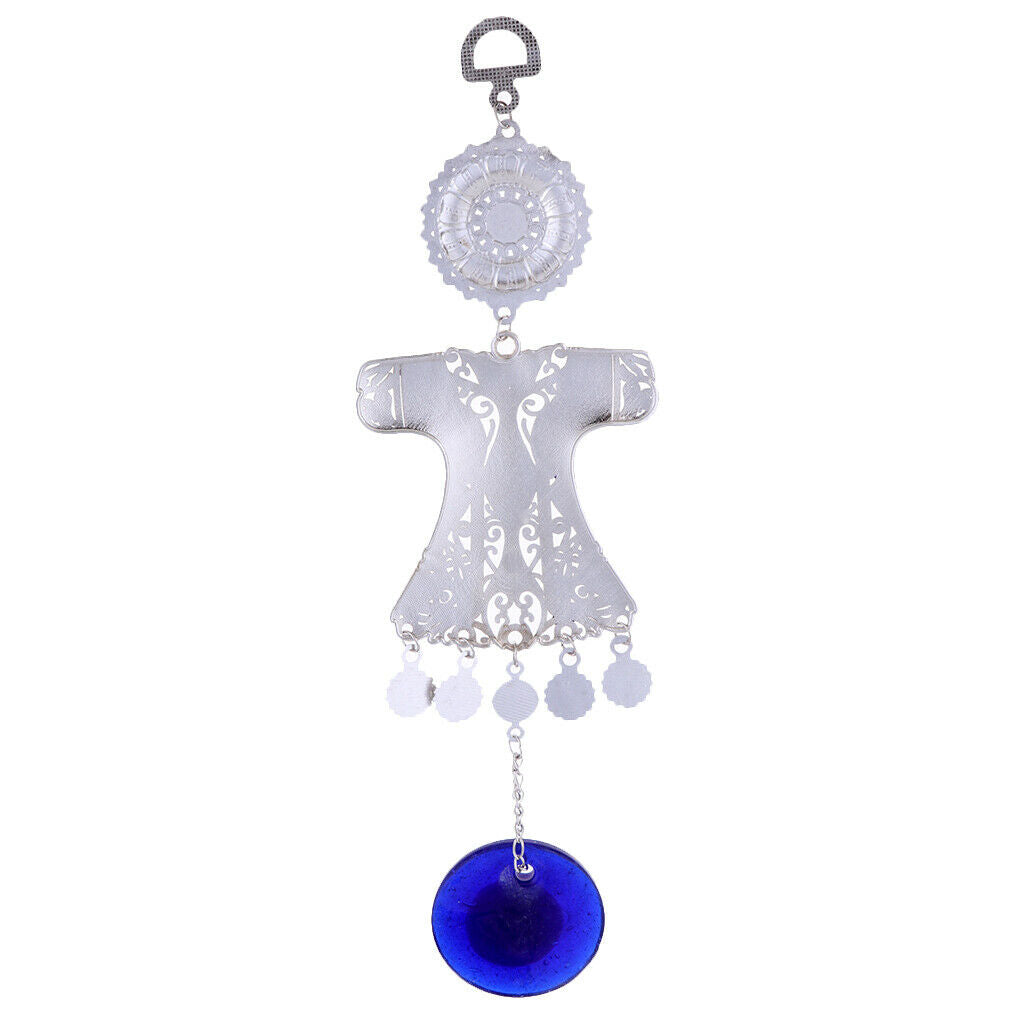 Blue Evil Eye Amulet With Clothing Lucky Home Decoration Hanging Pendants