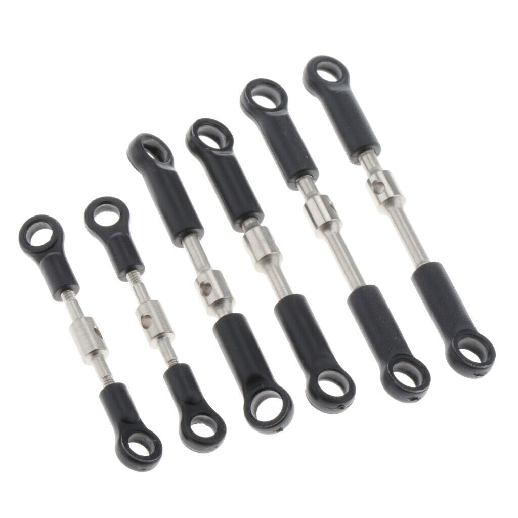 Upgrade Parts 1/14 Servo Link Pull Rods for Wltoys 144001 RC Car Buggy