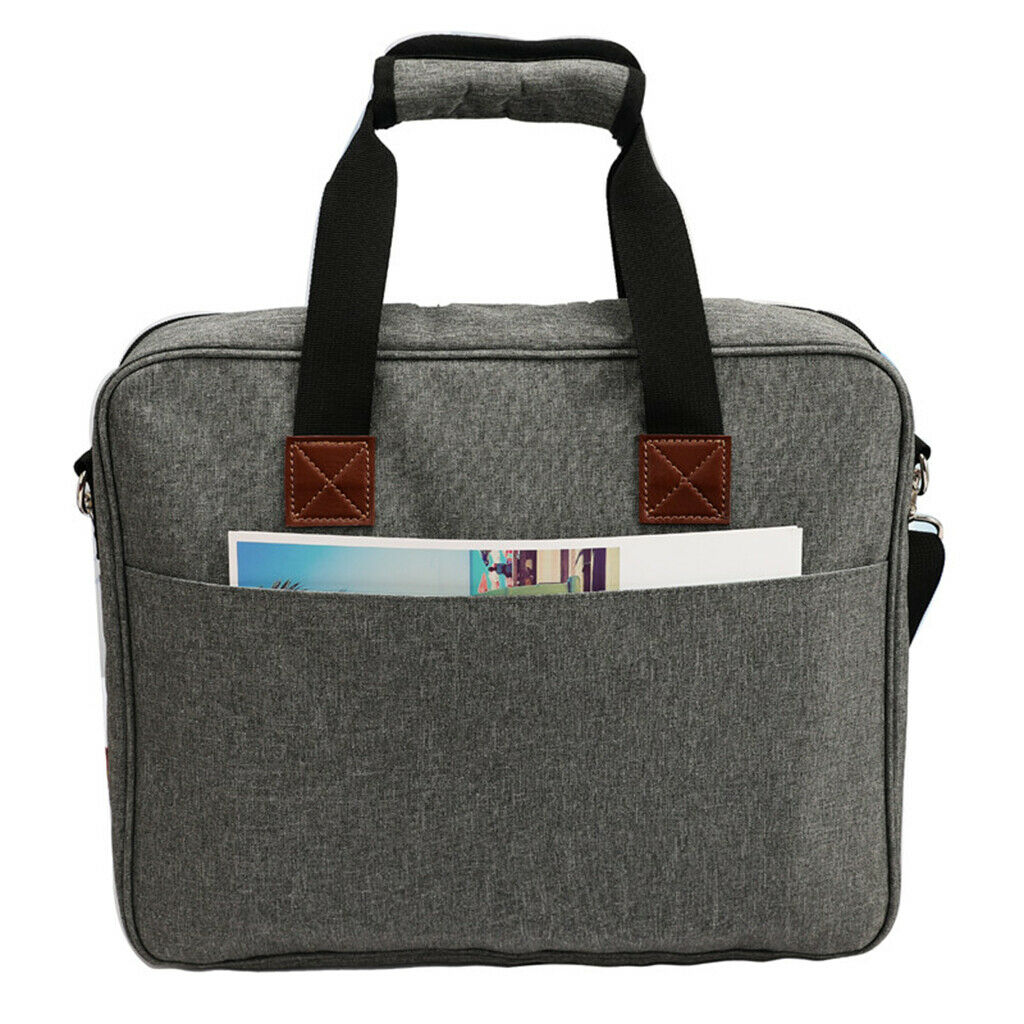 Embroidery Project Bag for Cross Stitch Storage Organizer Case w/ Inner Divider