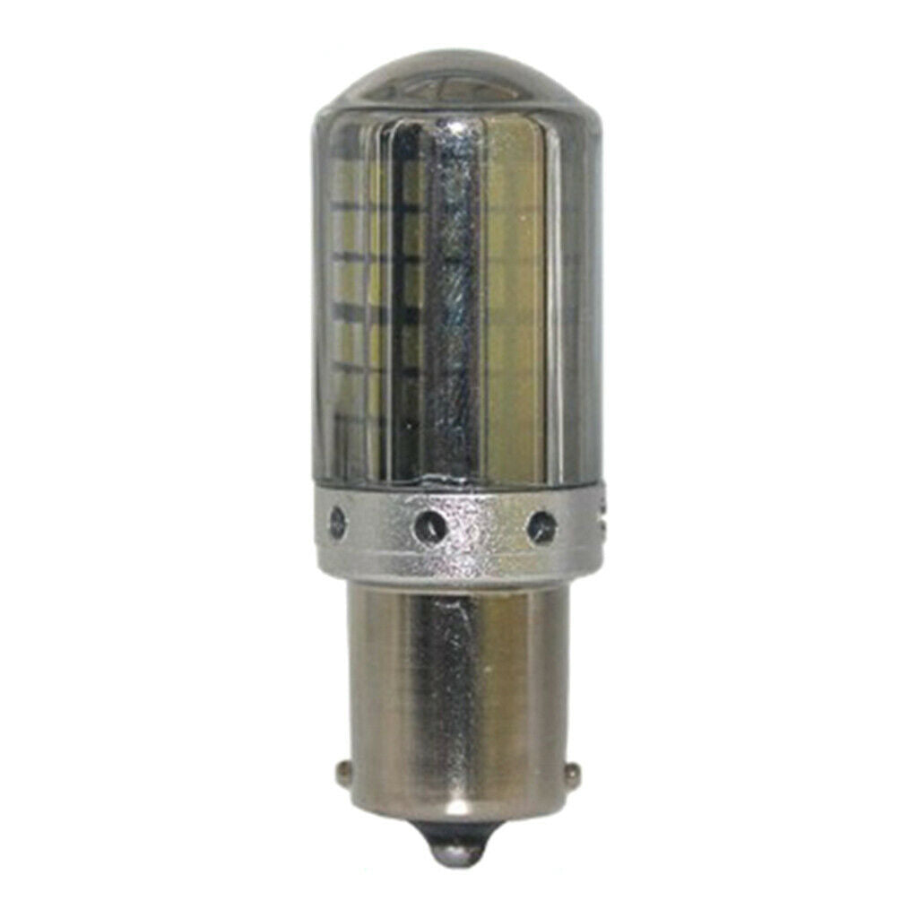 2X Amber 1156/BAU15S 3014-144SMD LED Bulb HighPower Super Bright Brake Light