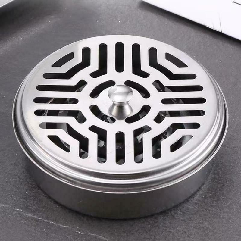 Mosquitoes Coils Holder Stainless Steel Repellant Rack Mosquitoes Incense Burner