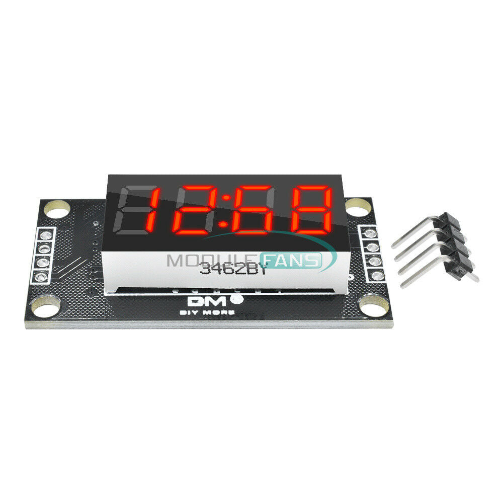 TM1637 0.36 " inch 7-Segment 4-Digit LED Display Clock Red LED Tube Module Board