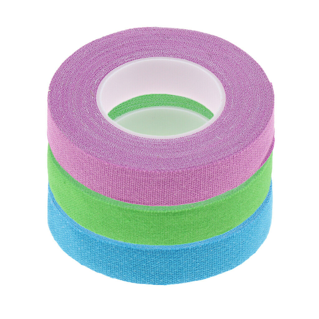 3 Colored Rolls Breathable Tape Guitar Finger Tape Musical Instruments Parts
