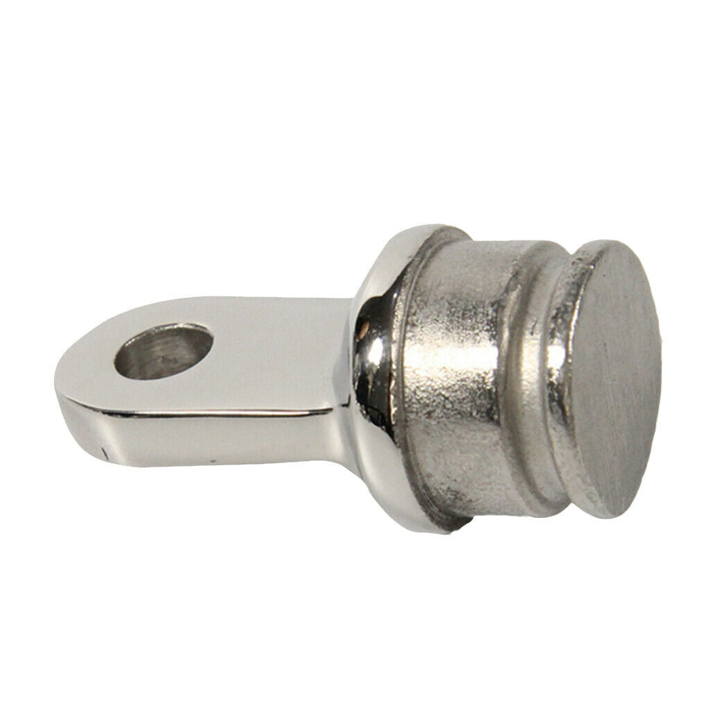 316 Marine-Grade Stainless Steel Inside Eye End for Bimini Top 1 inch Round Tube