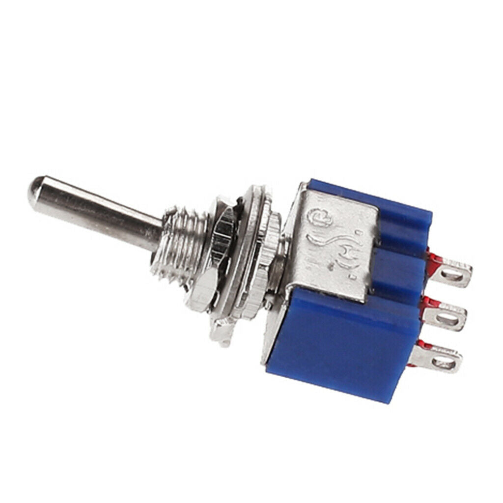2-way 3-pole On/On Toggle Mini Switch For Musical Instrument Wiring Harness