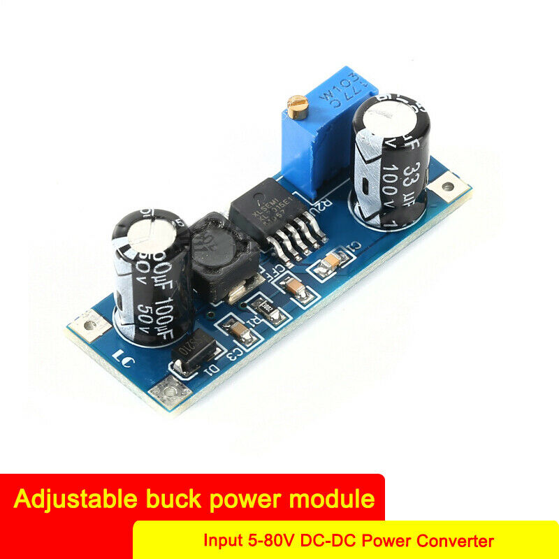 Panel Xl7015 Dc Adjustable Buck Power Module Input 5-80Vdc-Dc Power Converter/D2
