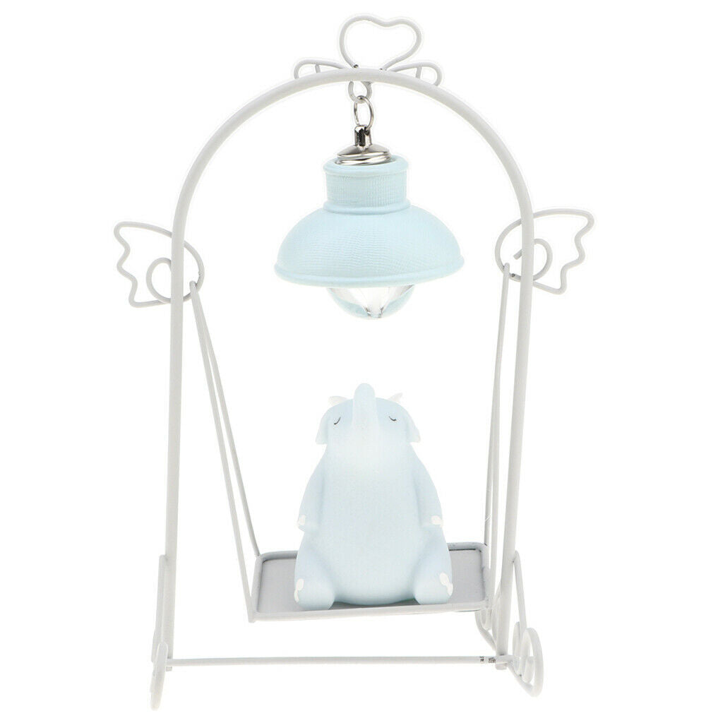 Creative Vinyl Angel Swing Night Lamp Home Decorative Ornament Gift Party Favors