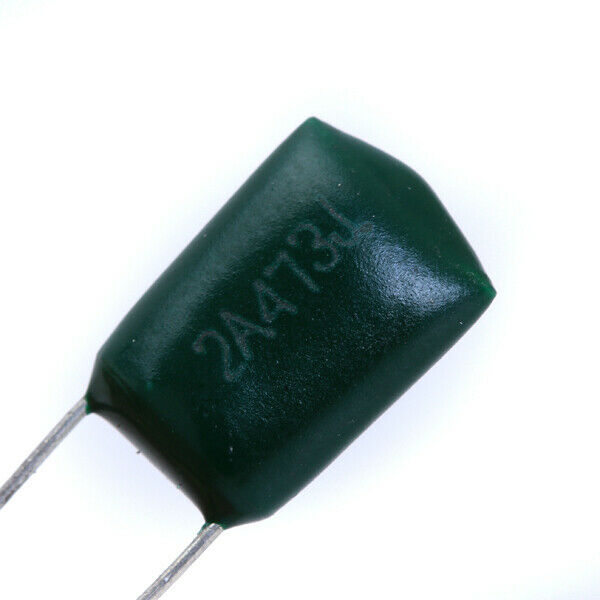 Lot 10 Polyester Film Capacitor 0.047uF 47nF 100V 2A473J for Electric Guitar
