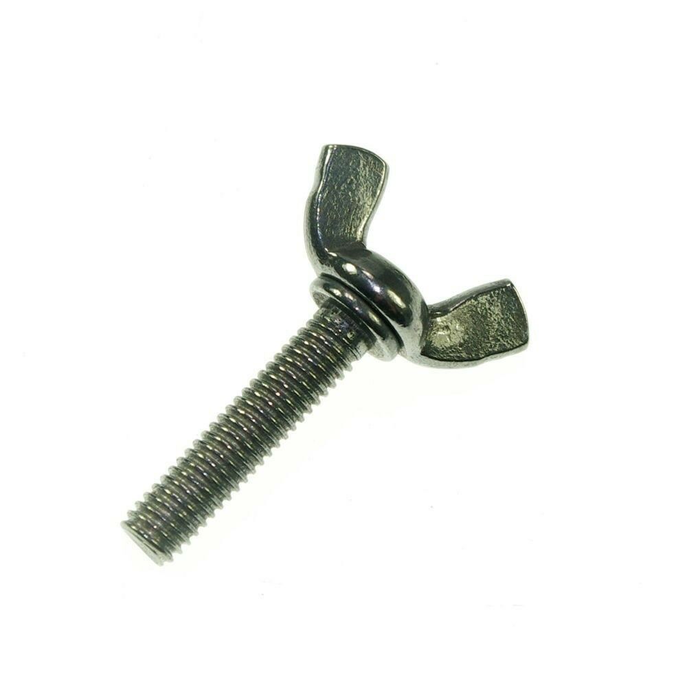 Lot10 Metic M5x12mm 0.8mm Pitch Wing Bolt Butterfly Bolt Screws Freeship