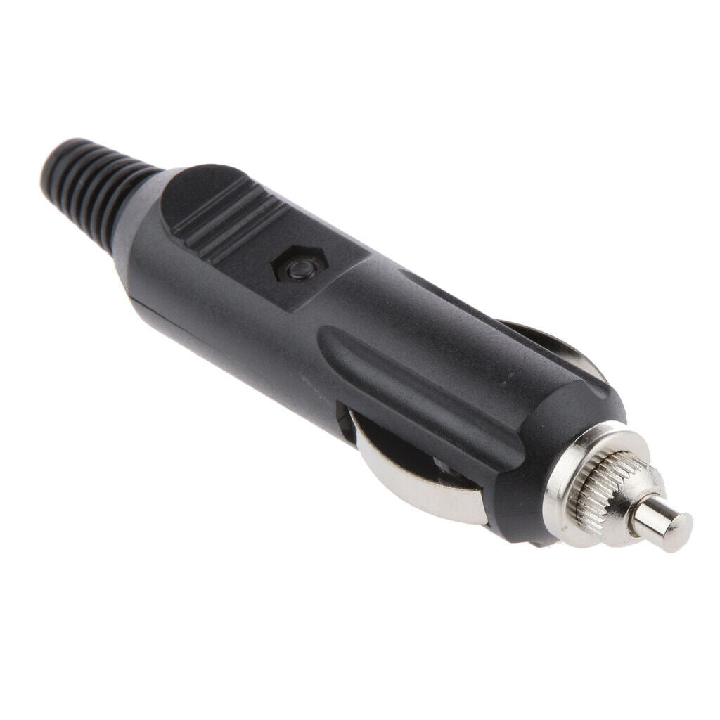12 Volt Male LED Car  Lighter Power Socket Plug Connector 5A