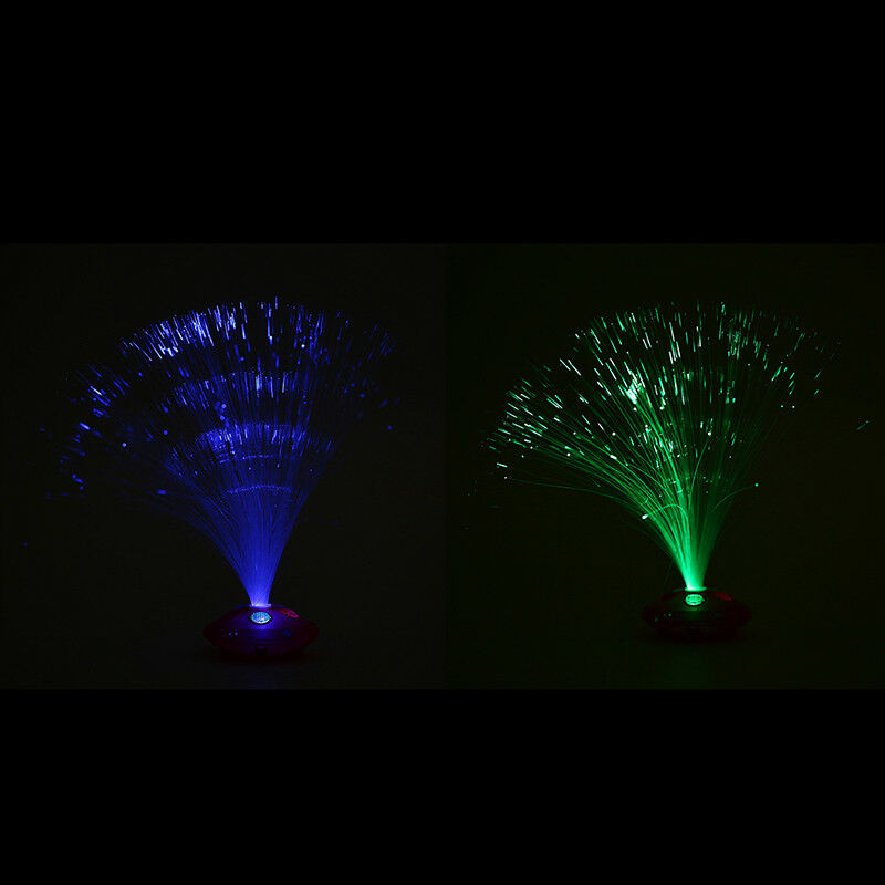 color changing led fiber optic night light lamp small light party home dec s Rf