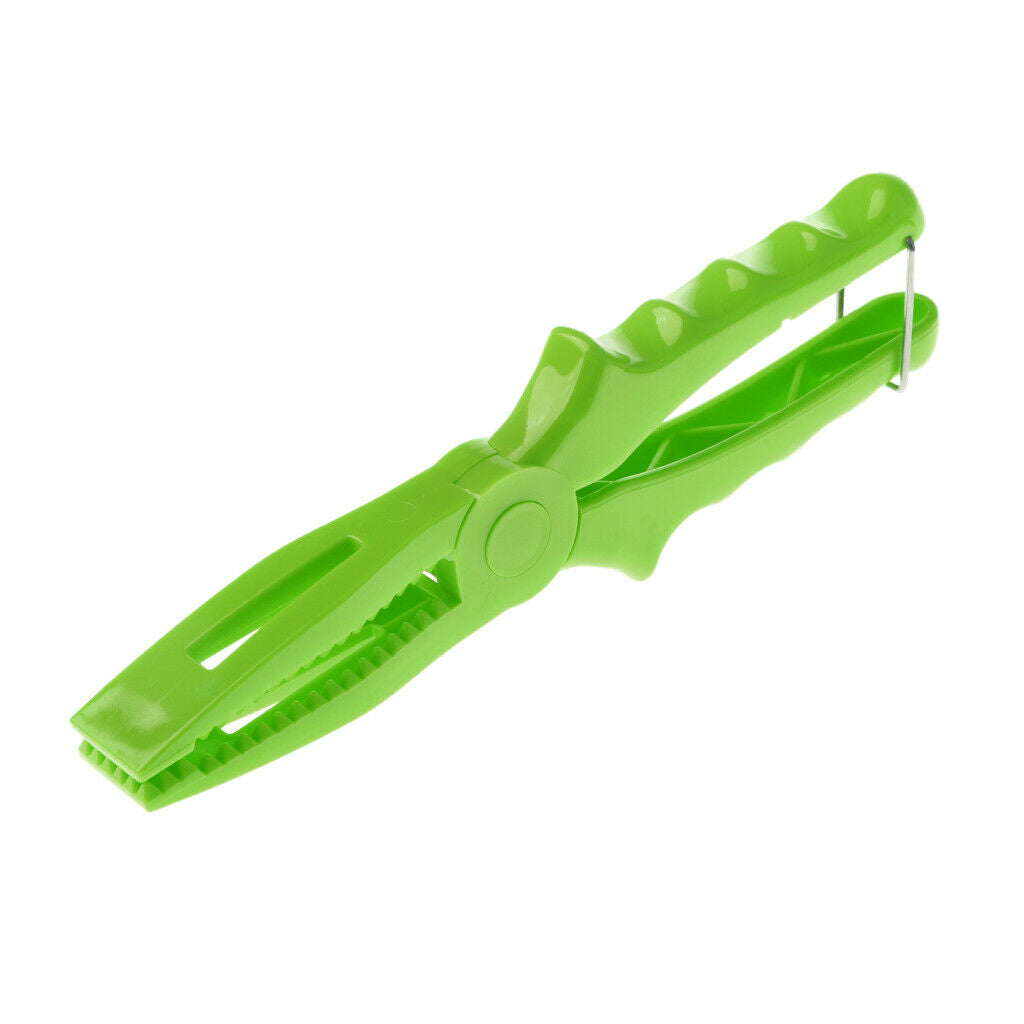 Fishing Lip Grip ABS Plastic Fish Lip Holder Gripper Fishing Pliers Green