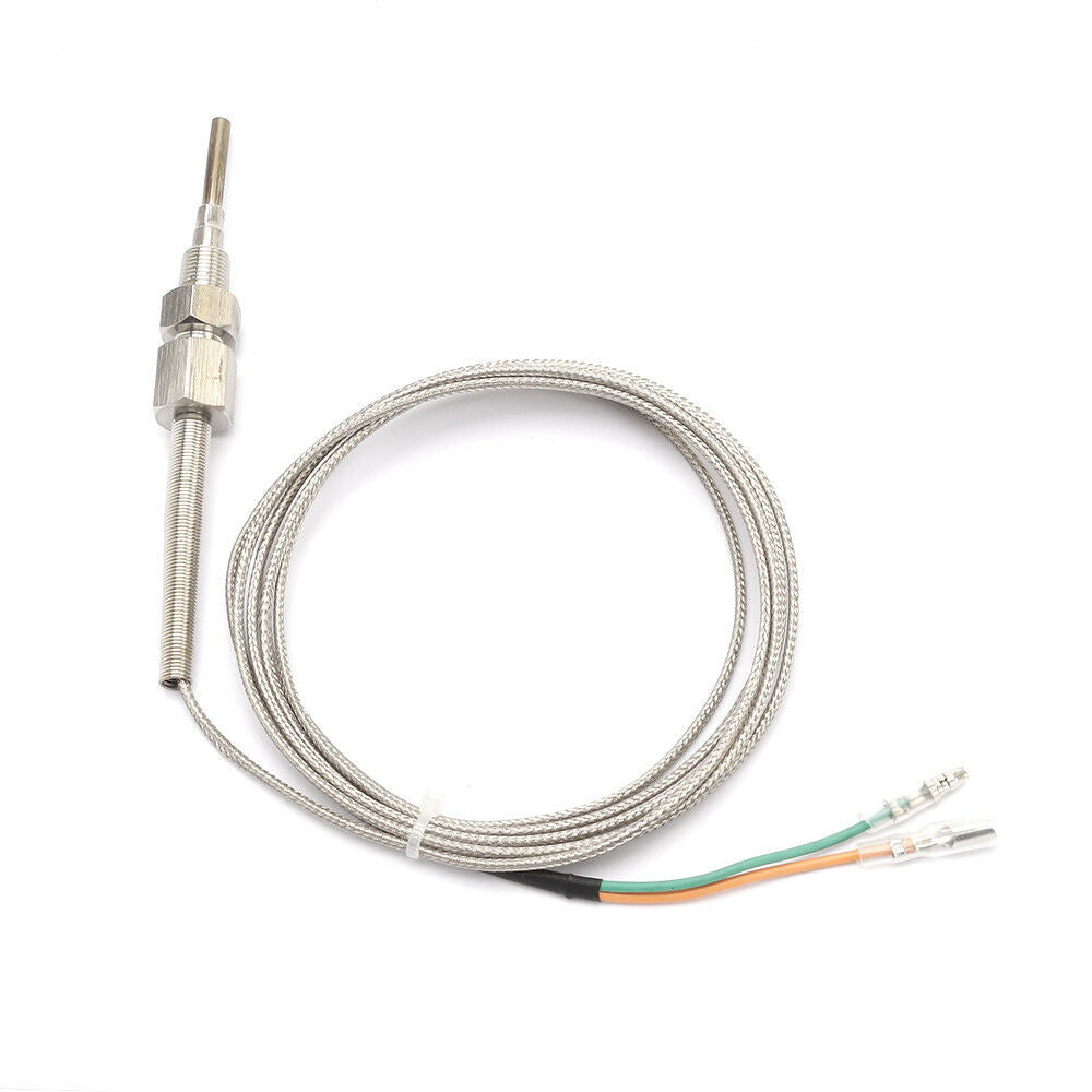 2M EGT Temperature Sensor Threads K Type Exhaust Gas Probe Thermocouple 1/8â€ NPT