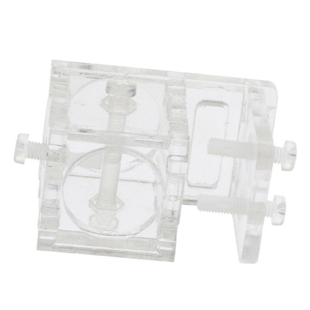 Acrylic Aquarium Fish Tank Water Hose Clip Outflow Inflow Pipe Clip Holder