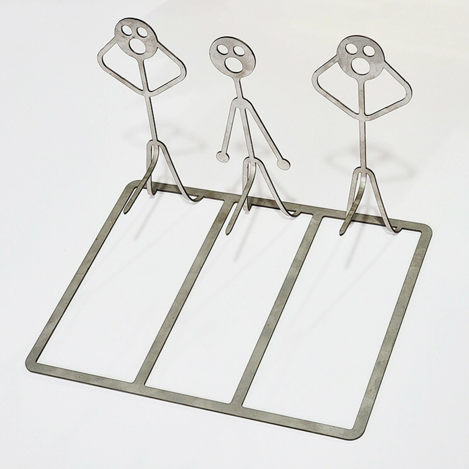 Sausages Stainless Steel Hot Dog Roaster Men Shaped Forks for Campfire
