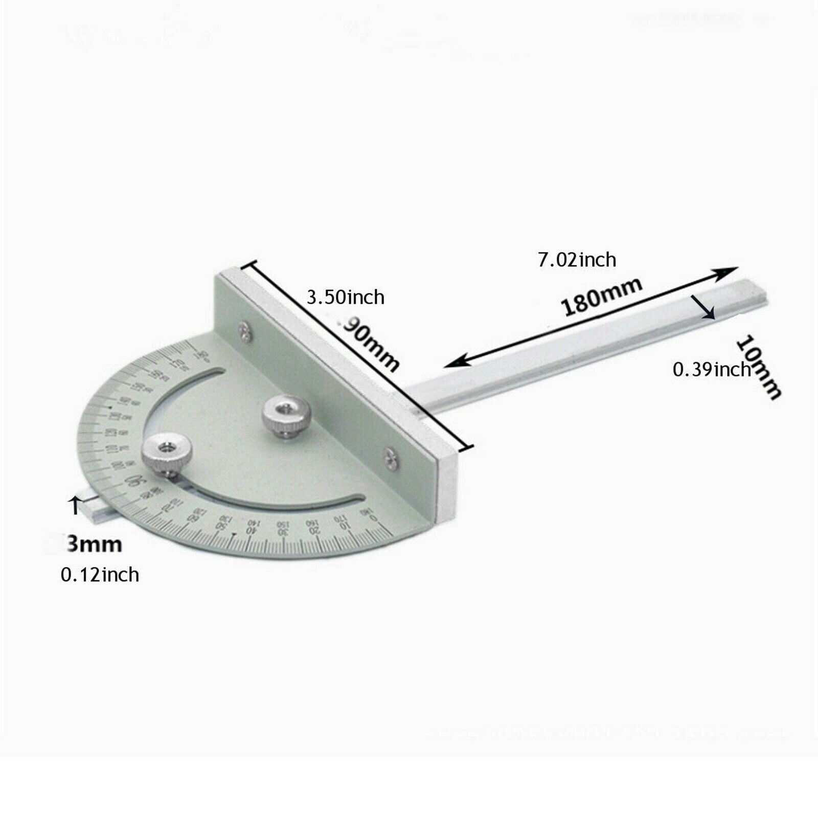 Mini DIY Woodworking Angle Ruler Woodworking Machine Track Measuring Tool