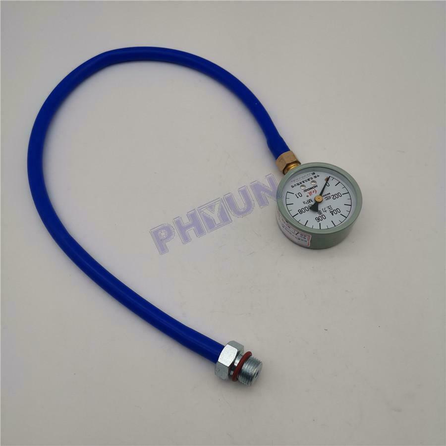 Car Three-way Catalyst Pressure Tester Check Exhaust Presure Guage if Blocked