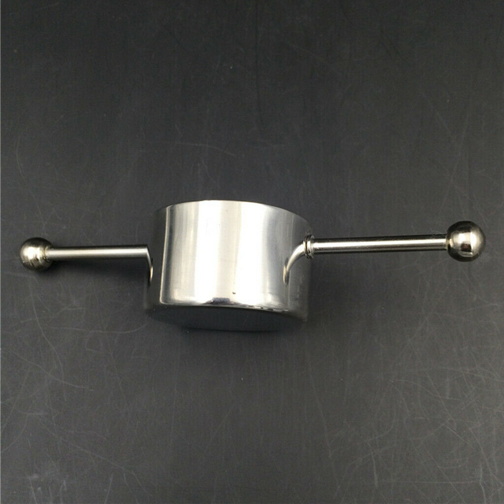 Single Stainless Steel Jigger Measurer with Two Handles Bartender Tool