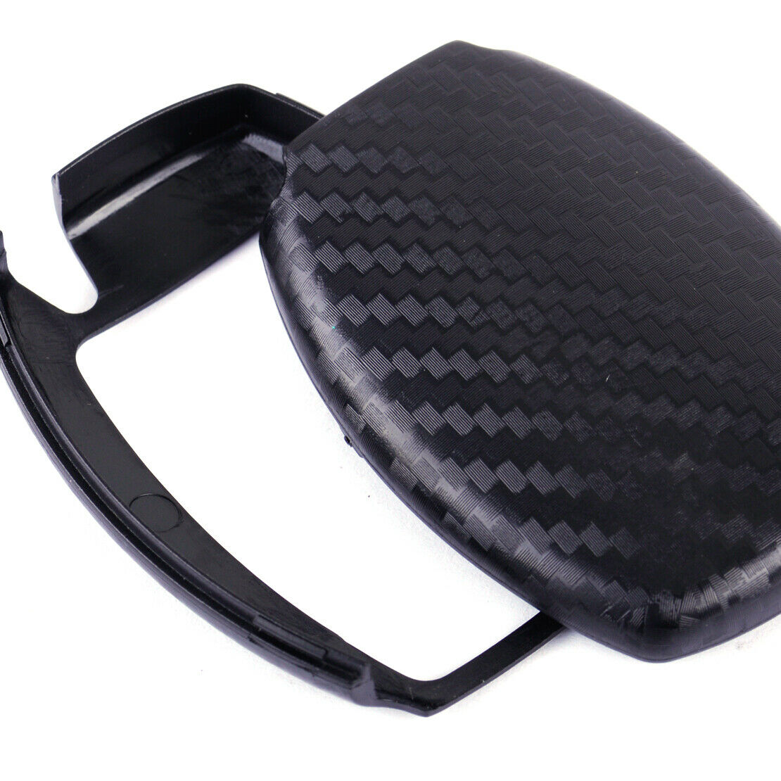 Deluxe Remote Keyless Key Fob Cover Case Shell Fit for Mercedes Benz on Fiber An